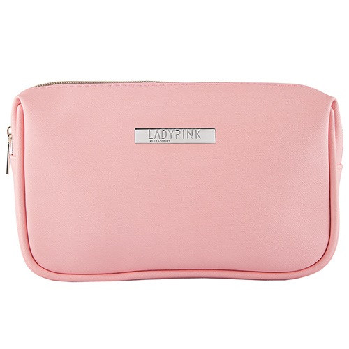 Косметичка must have прямоугольная LADY PINK BASIC розовая