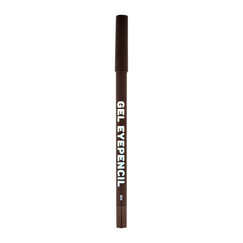 Карандаш для глаз PARISA GEL EYEPENCIL гелевый тон 802 коричневый