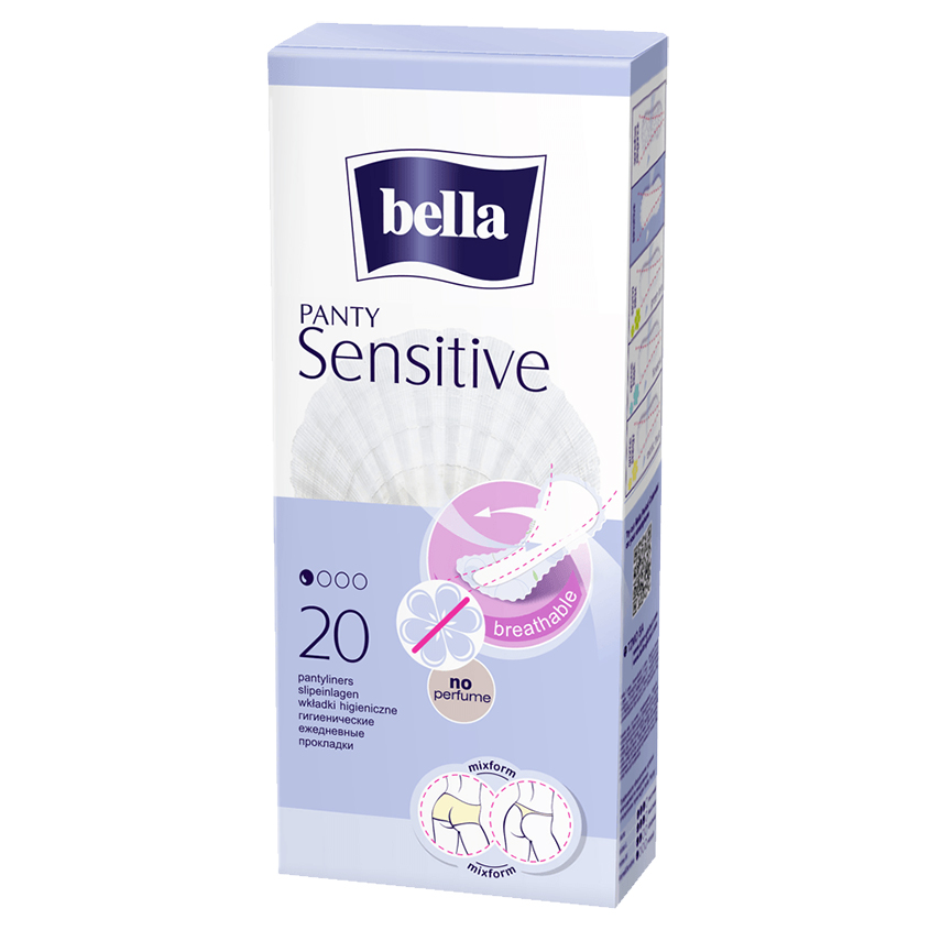 BELLA Прокладки ежедневные BELLA PANTY SENSITIVE 20 шт супертонкие ежедневные прокладки bella ultra sensitive 10 шт