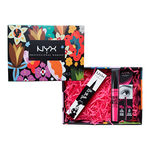 

Набор подарочный женский NYX PROFESSIONAL MAKEUP 8 MARCH CHAINS OTRL тушь для ресниц черная, подводка-лайнер для глаз водостойкая