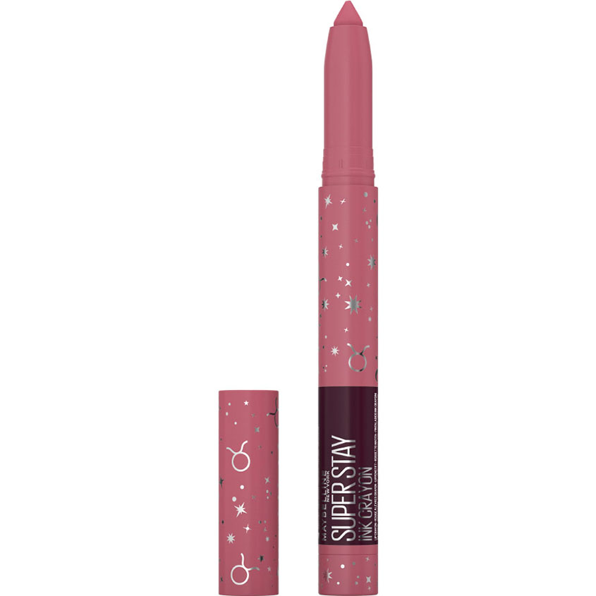 

Помада для губ MAYBELLINE SUPER STAY INK CRAYON ZODIAK тон 25 stay exceptional taurus