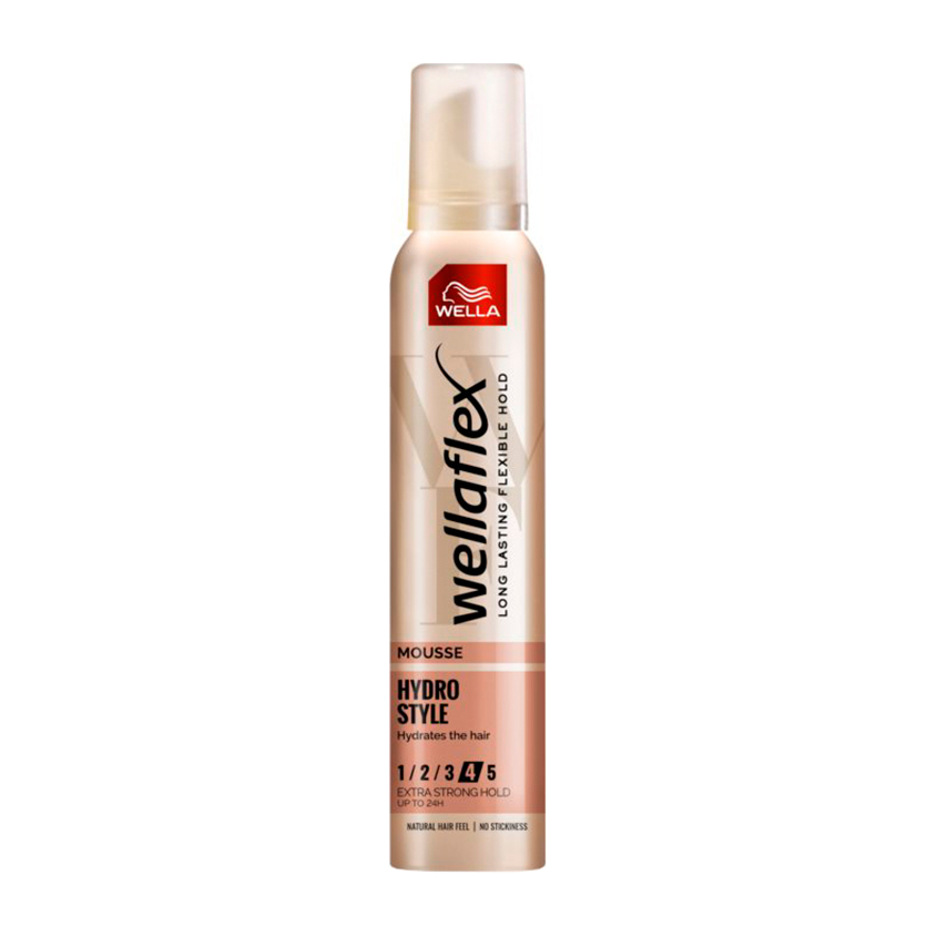 WELLA Мусс для волос WELLA WELLAFLEX увлажняющий комплекс 200 мл wella мусс для волос wella wellaflex увлажняющий комплекс 200 мл