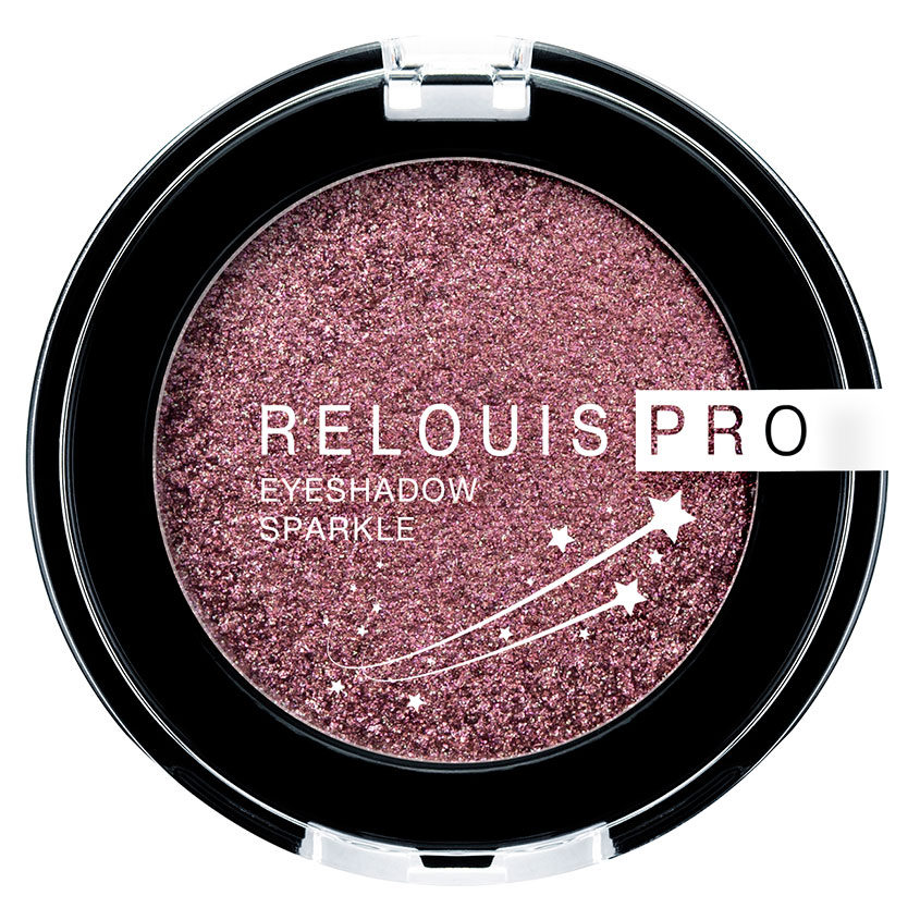 Тени для век RELOUIS RELOUIS PRO EYESHADOW SPARKLE тон 07 purple smoky