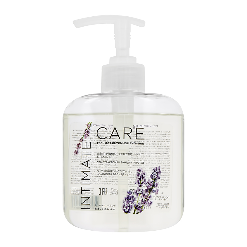 Гель для интимной гигиены INTIMATE CARE с экстрактом лаванды и фиалки 300 г