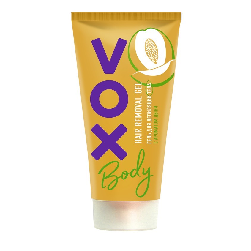 Гель для депиляции тела `VOX` с ароматом дыни 150 мл