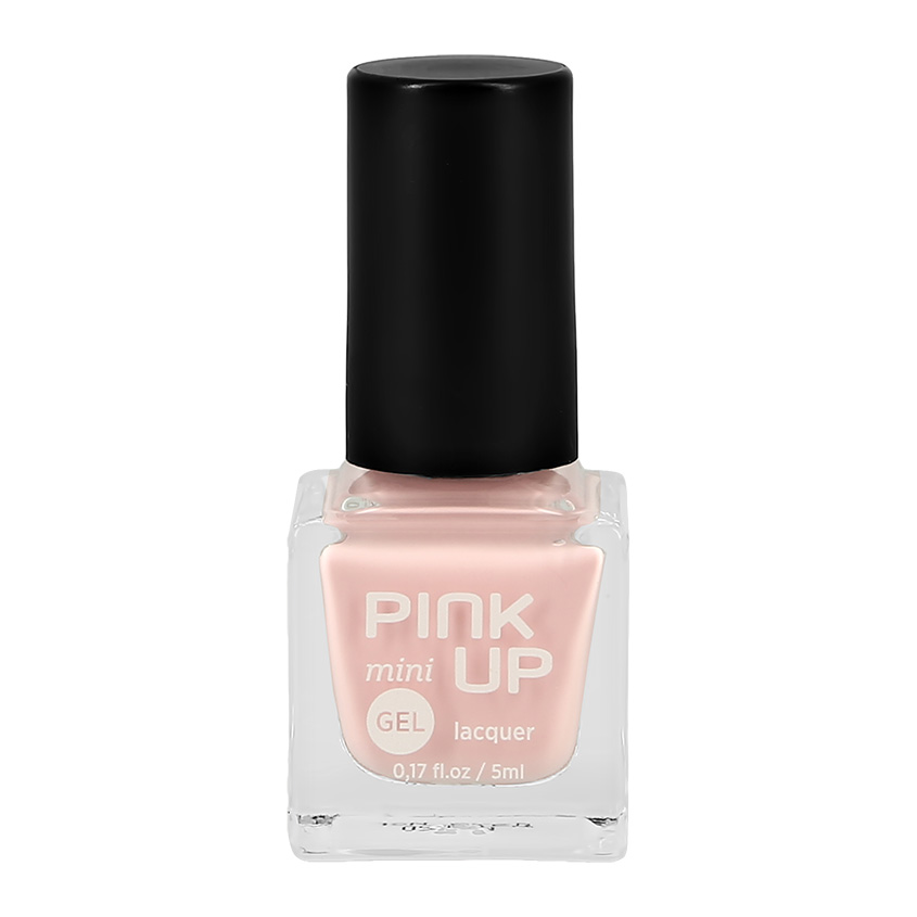 цена Лак для ногтей PINK UP MINI GEL тон 01 5 мл