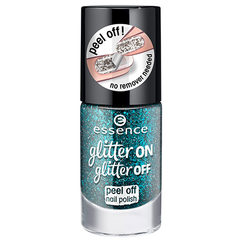 Лак для ногтей `ESSENCE` GLITTER ON GLITTER OFF тон 06 8 мл
