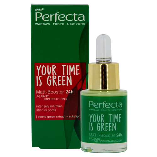 

Бустер для лица PERFECTA YOUR TIME IS GREEN 24h против несовершенств кожи 15 мл