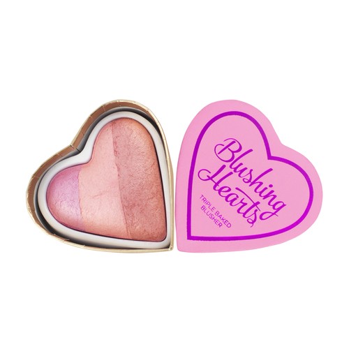

Румяна для лица I HEART REVOLUTION BLUSHING HEARTS тон candy queen of hearts
