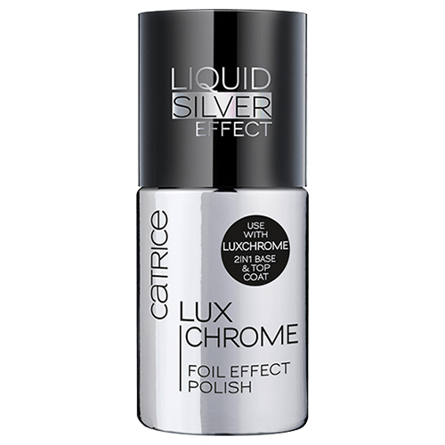 

Лак для ногтей CATRICE LUXCHROME серебряный 10 мл