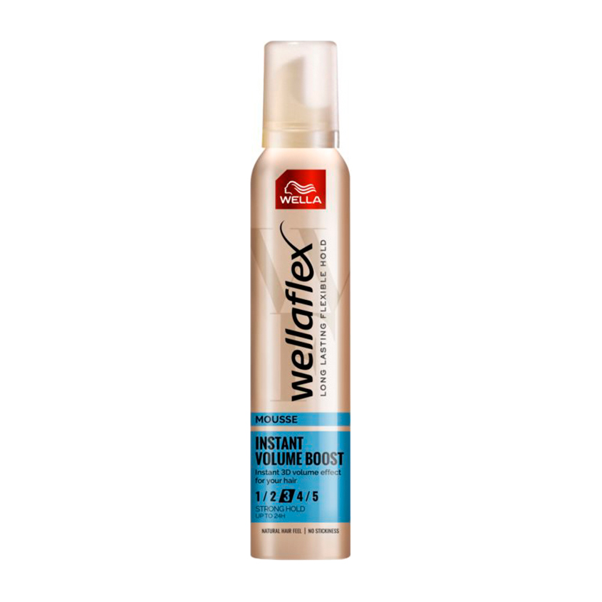 

Мусс для волос WELLA WELLAFLEX мгновенный объем 200 мл