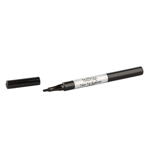 Подводка для глаз ISADORA TWIN TIP EYELINER тон 52 черная