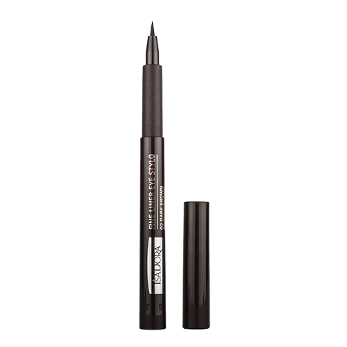 Подводка-фломастер для глаз ISADORA FINE LINER EYE STYLO тон 02 коричневая - фото 1