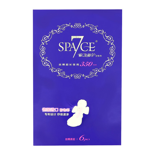 

Прокладки классические SPACE 7 LADYS SERIES night удлиненные 6 шт
