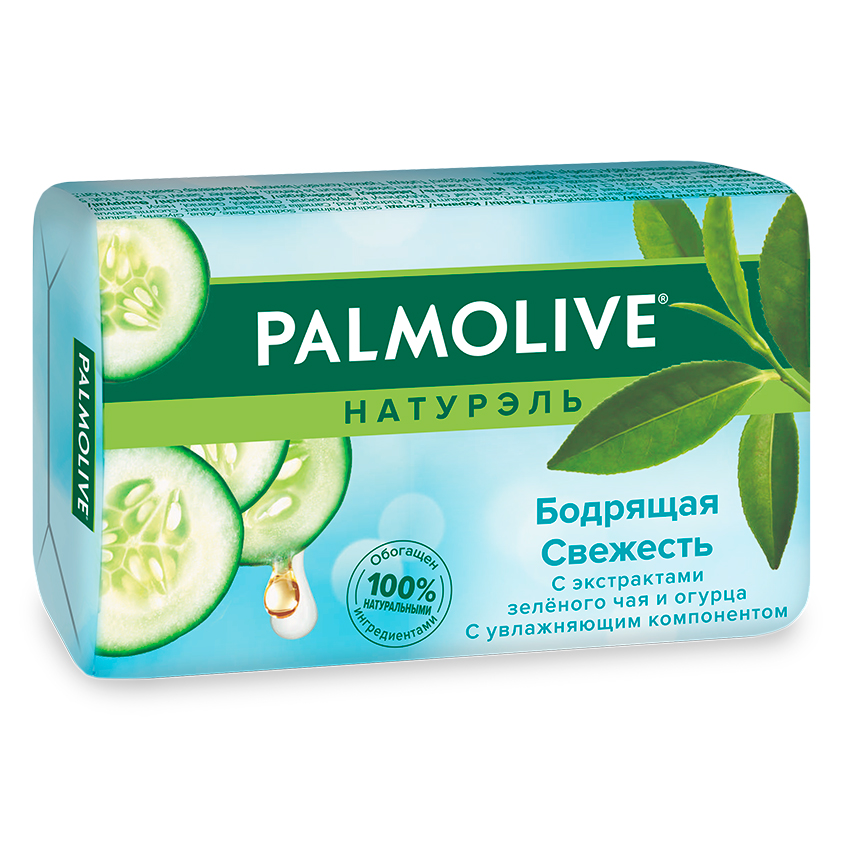 Мыло твердое `PALMOLIVE` Бодрящая свежесть 90 гр