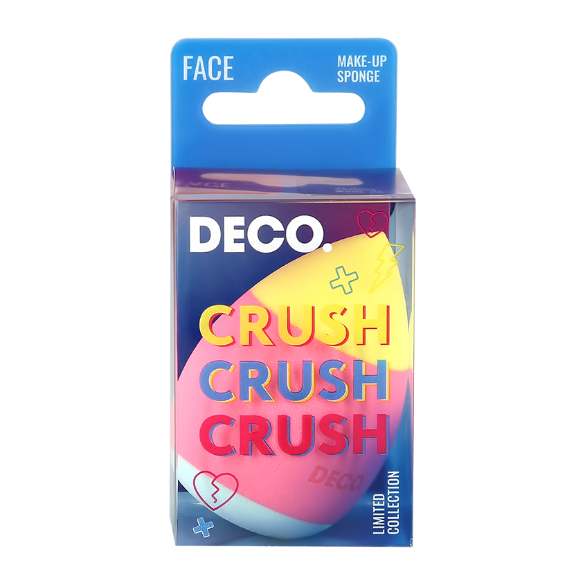 Спонж для макияжа `DECO.` CRUSH CRUSH CRUSH