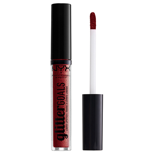Помада для губ `NYX PROFESSIONAL MAKEUP` GLITTER GOALS тон 03