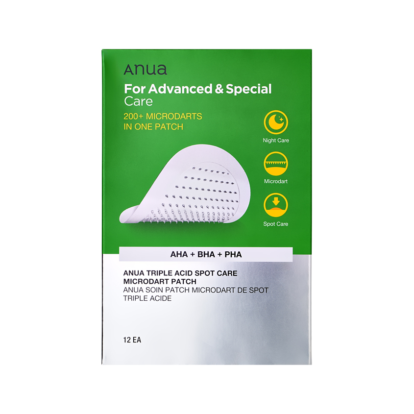 Точечные пластыри для лица ANUA против несовершенств 12 шт