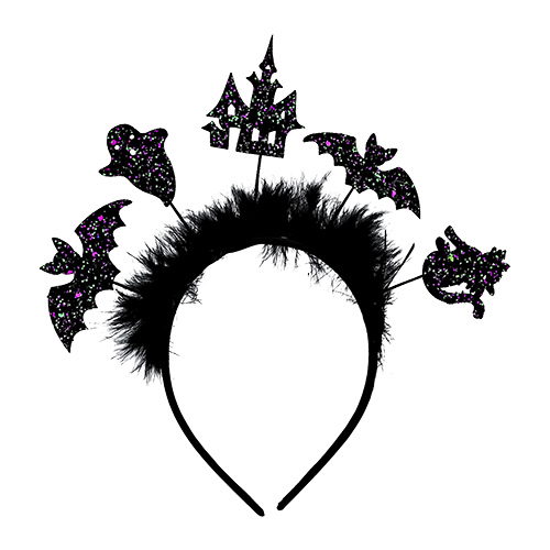 

Ободок LADY PINK WITCHY GLAM decore