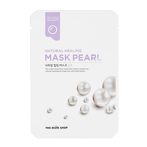 

Маска для лица THE MASK SHOP c экстрактом жемчуга для сияния кожи 20 мл