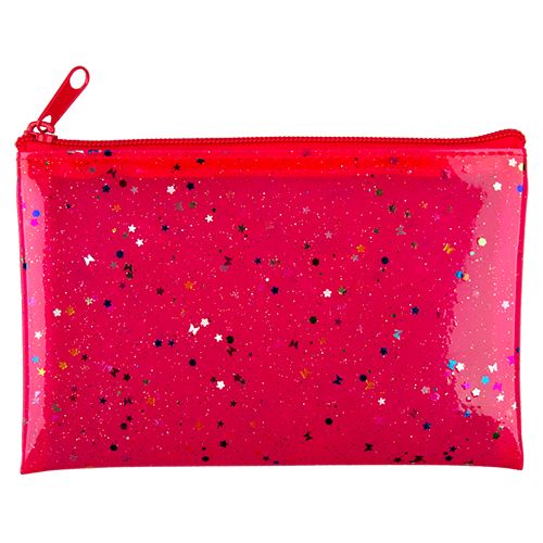

Косметичка LADY PINK GLITTER розовая
