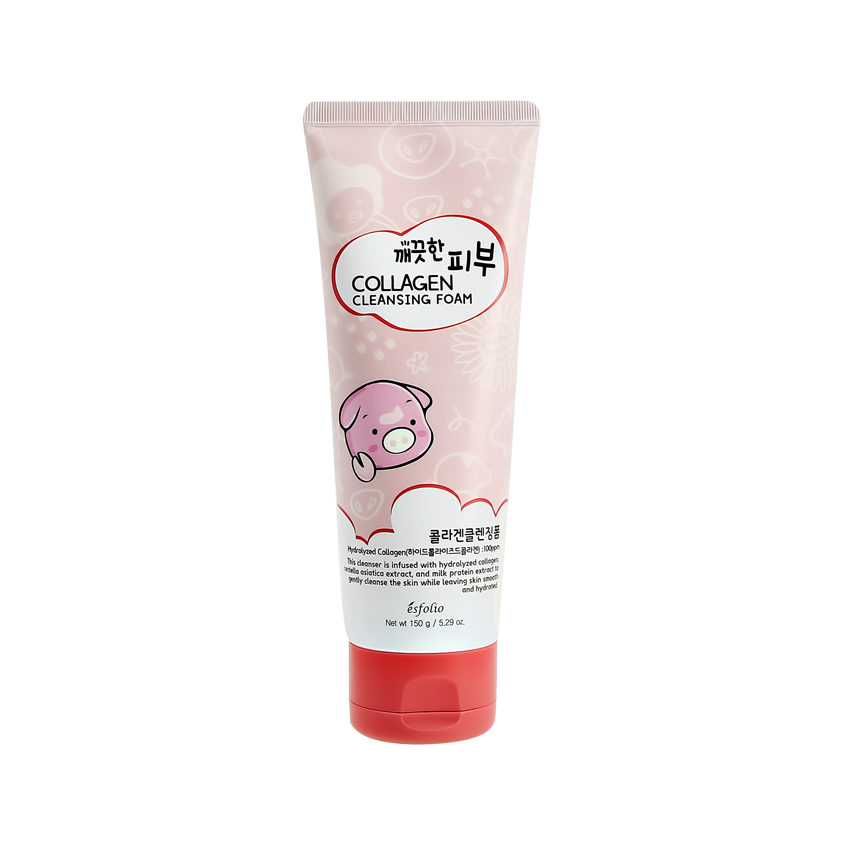Пенка для умывания ESFOLIO с коллагеном 150 г