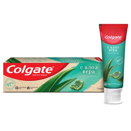 

Паста зубная COLGATE NATURALS Забота о деснах с алоэ вера 75 мл