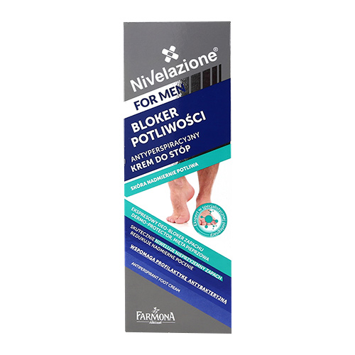 

Крем-антиперспирант для ног FARMONA NIVELAZIONE FOR MEN 75 мл