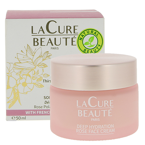

Крем для лица LA CURE BEAUTE глубоко увлажняющий с розой 50 мл