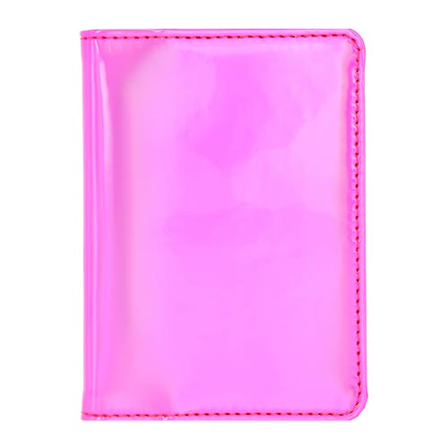 

Обложка для паспорта LADY PINK голографическая розовая