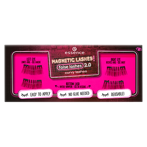 Накладные ресницы ESSENCE MAGNETIC LASHES! магнитные Curvy lashes