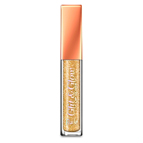 

Блеск для губ RUDE GLIT AND GLOW - GLITTER LIP GLOSS тон such a flirt