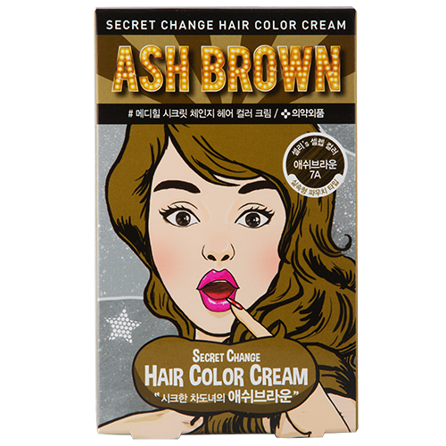 

Крем-краска для волос MEDIHEAL SECRET HAIR тон Ash brown