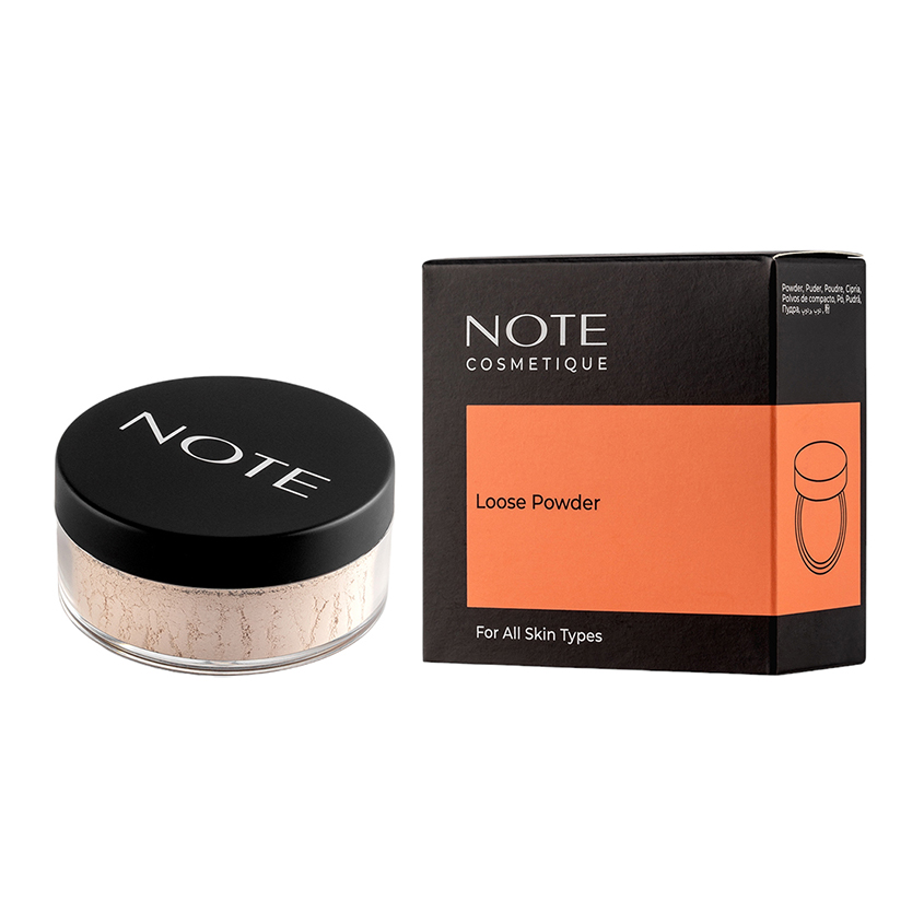 Пудра рассыпчатая для лица NOTE LOOSE POWDER тон 03