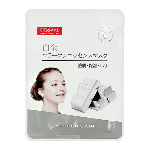 

Маска для лица DERMAL YEPPEN SKIN c коллагеном и платиной разглаживающая 23 г