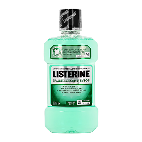 

Ополаскиватель для полости рта LISTERINE Защита десен и зубов 250 мл