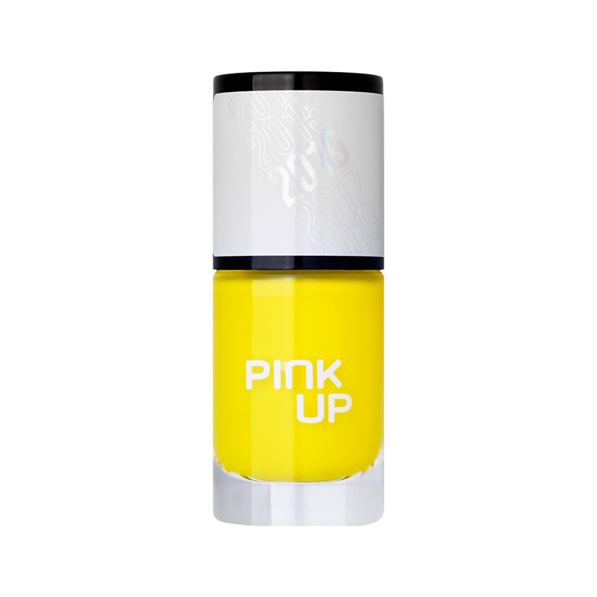 Лак для ногтей PINK UP LIMITED Back to 2016 тон 334 желтый