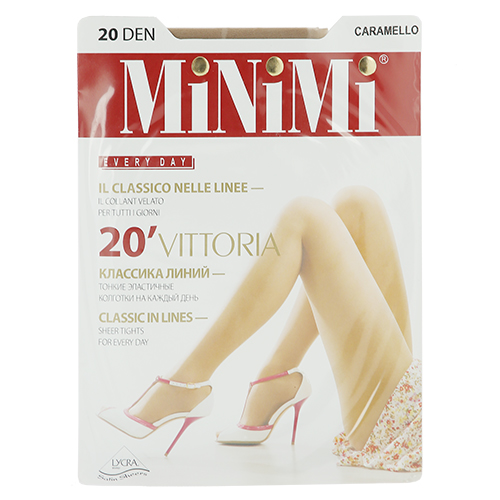 

Колготки женские MINIMI VITTORIA 20 den Caramello р-р 2