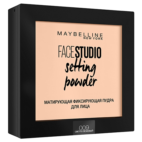 MAYBELLINE Пудра компактная для лица MAYBELLINE FACE STUDIO тон 009