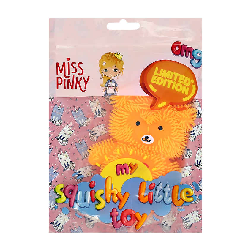 Антистресс `MISS PINKY` мишка