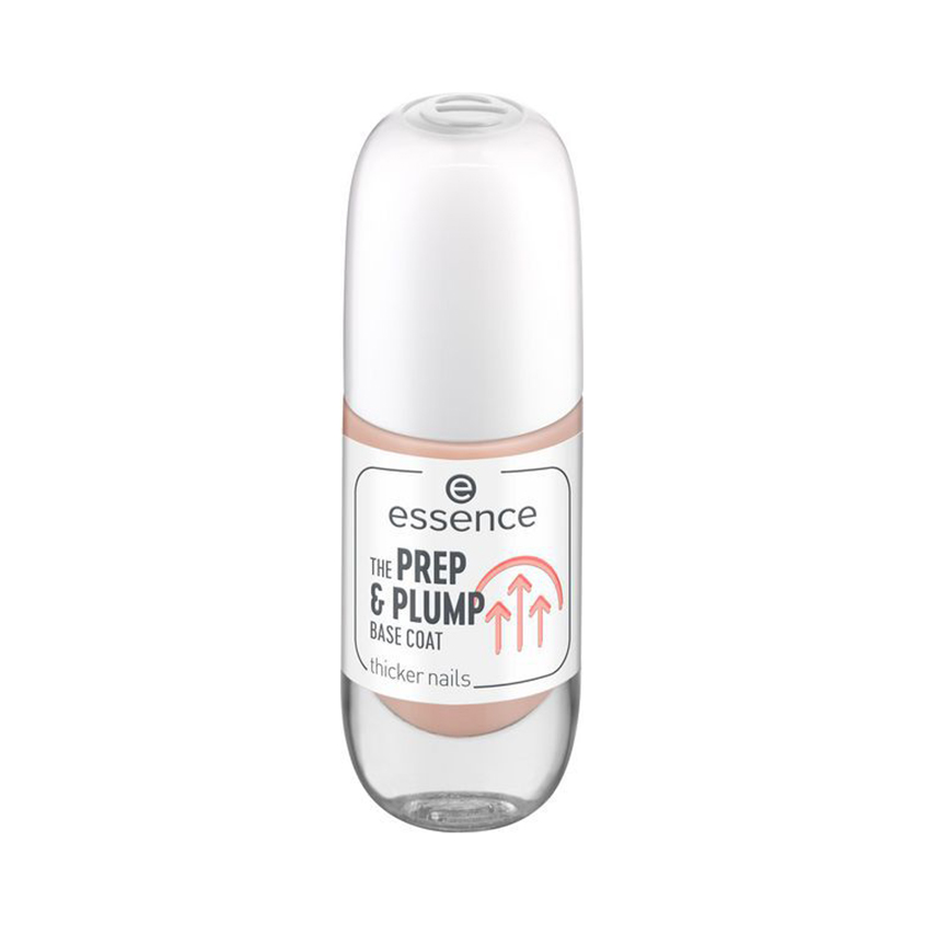 ESSENCE Базовое покрытие для ногтей ESSENCE THE PREP & PLUMP BASE COAT для утолщения тонких ногтей