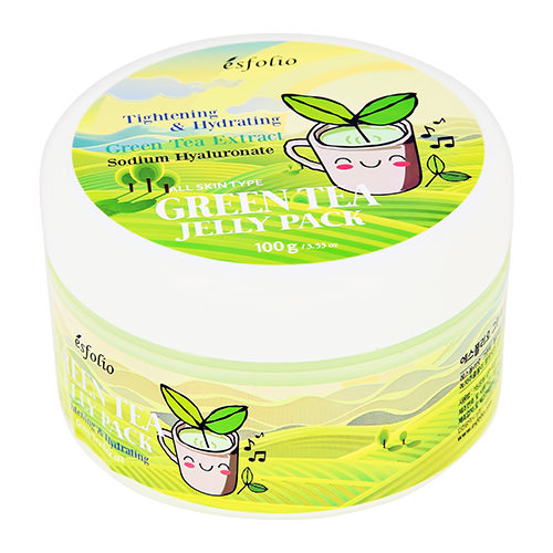 

Маска-желе для лица ESFOLIO с экстрактом зеленого чая 100 г