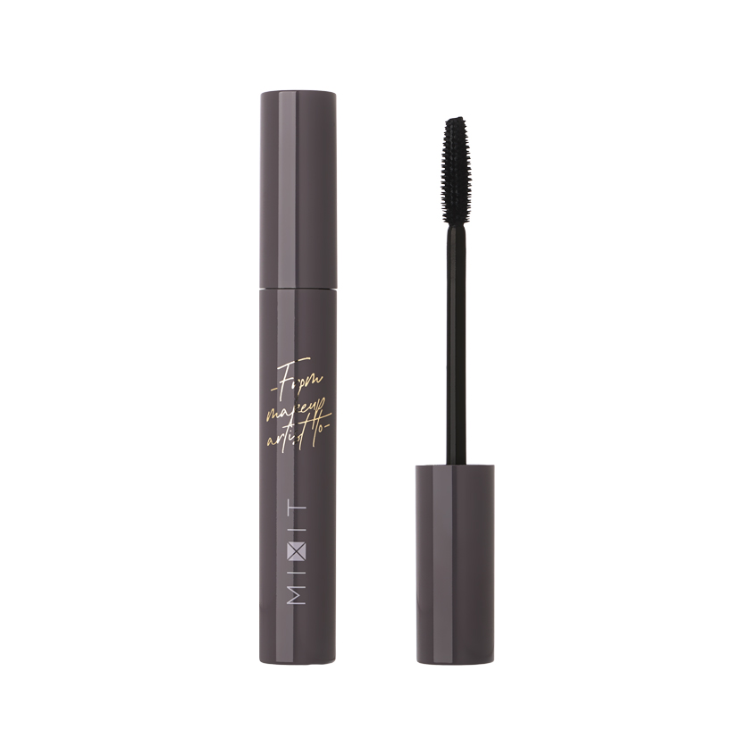 Тушь для ресниц MIXIT LASHLUST VOLUME MAX MASCARA с эффектом максимального объема тон Черный