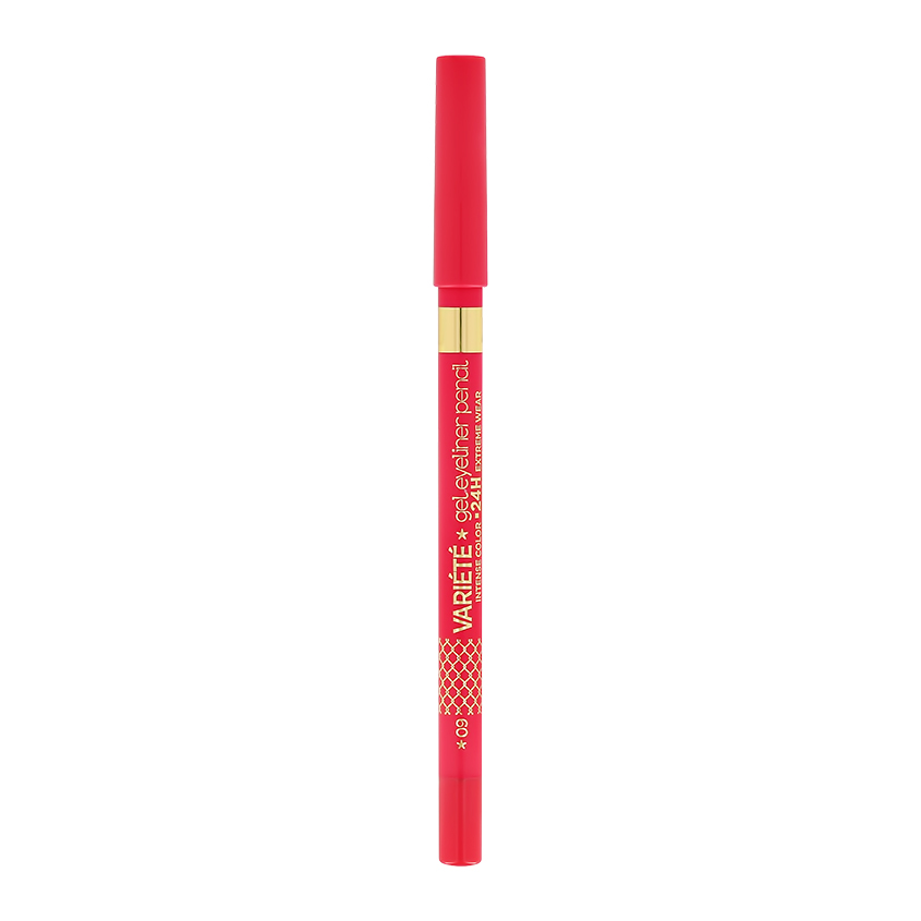 EVELINE Карандаш для глаз EVELINE VARIETE GEL EYE LINER тон 09 pink