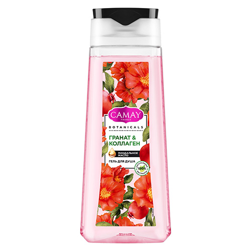 

Гель для душа CAMAY BOTANICALS Гранат & Коллаген 250 мл