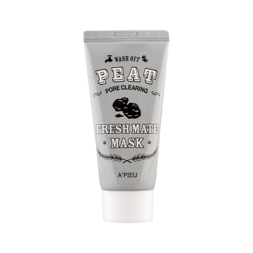 Маска для лица APIEU FRESH MATE MASK очищающая с экстрактом торфа и древесным углем 50 мл