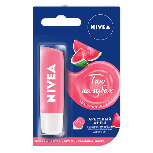 

Бальзам для губ NIVEA Арбузный фреш 4,8 г