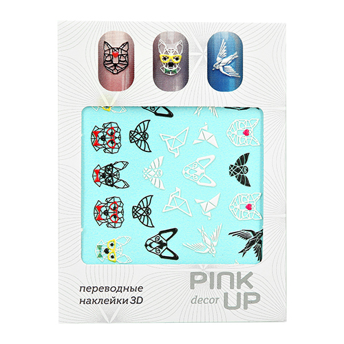 

Наклейки для ногтей PINK UP DECOR NAIL DESIGN тон 577