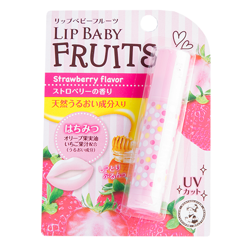 

Бальзам для губ MENTHOLATUM LIP BABY FRUITS Клубника 4,5 г