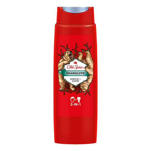 Гель для душа и шампунь OLD SPICE BEARGLOVE 2 в 1 мужской 250 мл